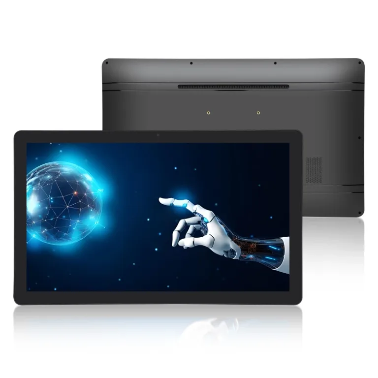 15.6 Inch IPS Android 11/12/13/14 RJ45 USB2.0/3.0 TF WiFi POE NFC Camera Wall Mount VESA PC Tablet